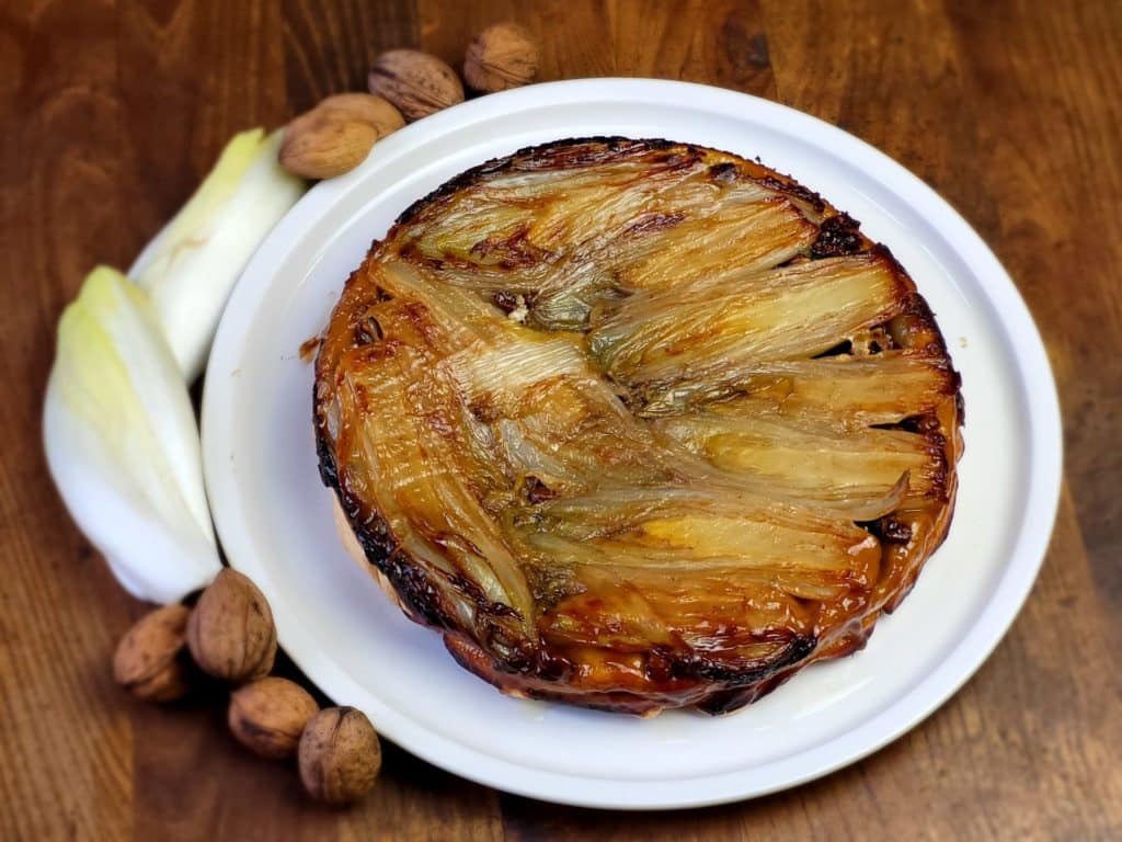 tatin endives roquefort noix - Bretagne, France