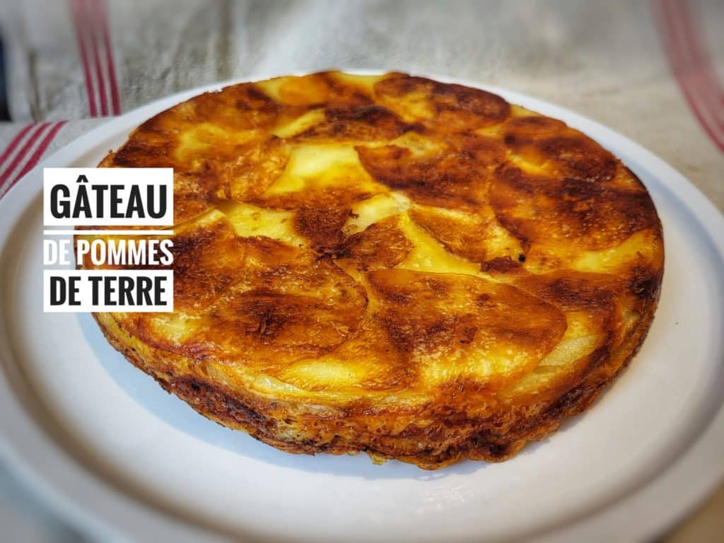 Gateau de pommes de terre - Bretagne, France